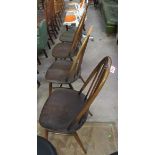 4 Ercol chairs