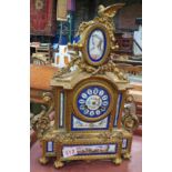 Antique porsilin clock