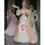 3 Wedgewood figure