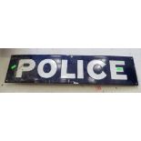 Original enamel Police sign