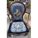 Beedwork of the jewish lady nursing chair