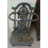 Cast iron stick stand