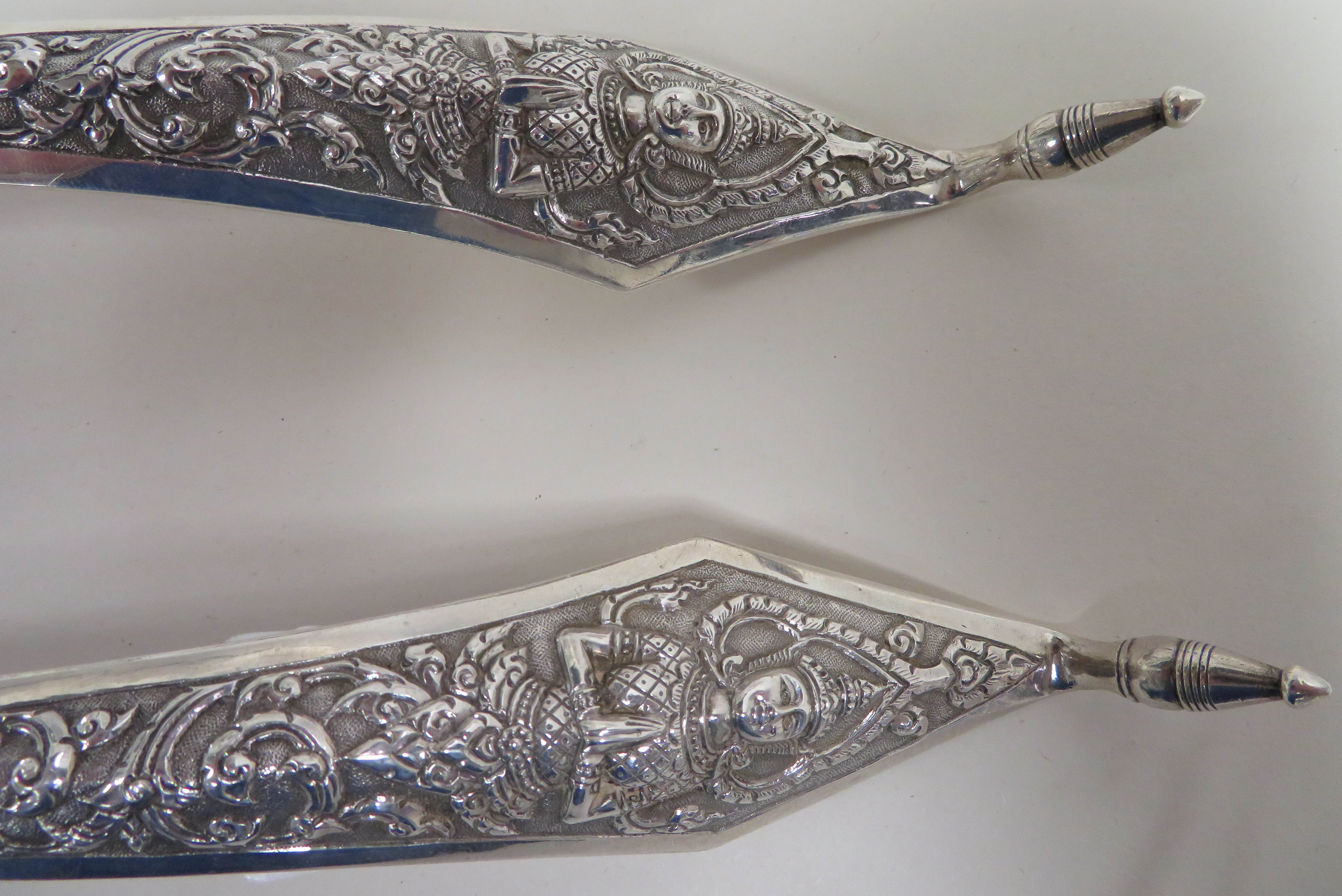 Pair of Thai Silver Spoons - Image 4 of 4