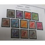 Almost completed Collection of German stamps