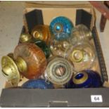 box of oil lamp reservoirs