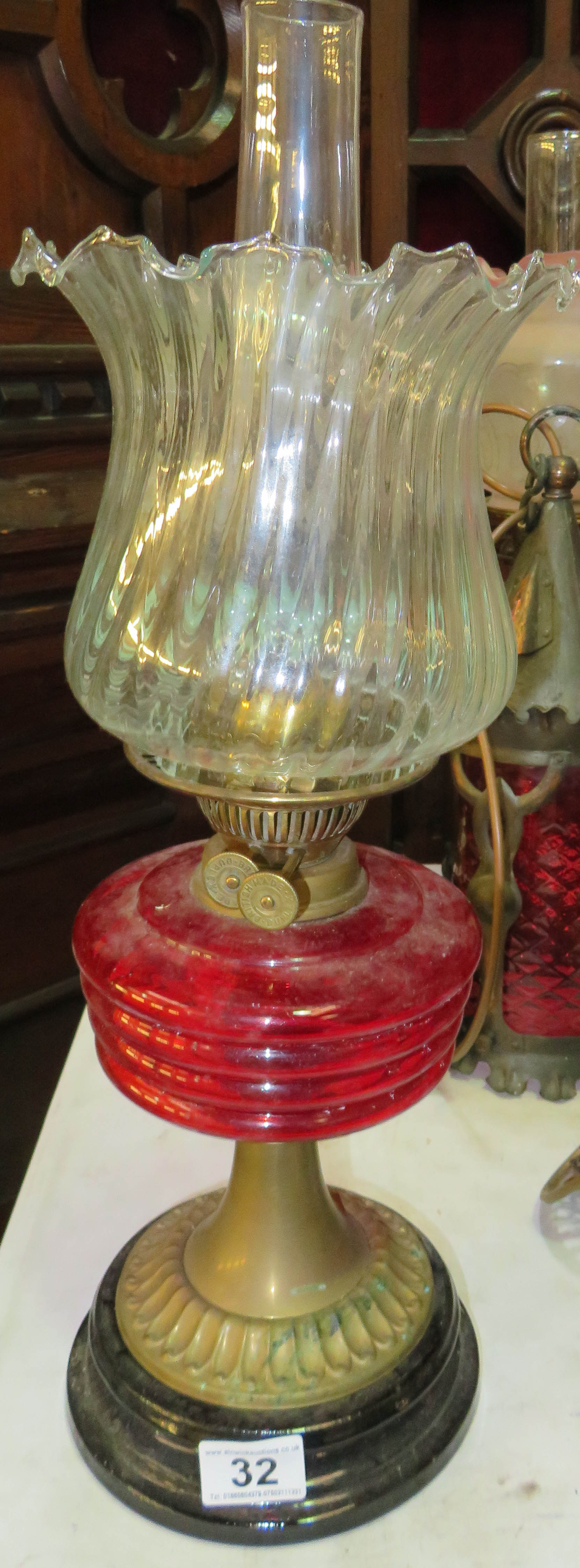 Duplex oil lamp