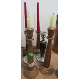 Three Sets of Candle Sticks