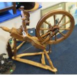 Old spinning wheel