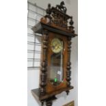 Gustav Becker wall clock - excellent condition