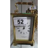 French carriage clock chiming