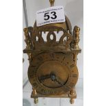 Brass carriage clock