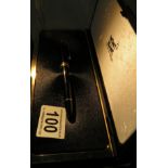 Mont blanc 14k knib with box and sleeve