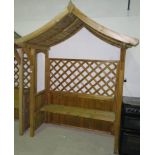 Wooden gazebo