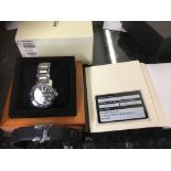 Baume & Mercier automatic 200mtrs Men's watch with box and papers