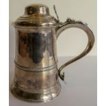 Hallmarked London tankard 1788 660g