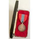 Boxed Imperial Service medal - Cyril Turner