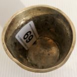 Swedish silver beaker inscribed 1731