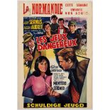 Movie Poster Les Jeux Dangereux Dangerous Games Directed by Pierre Chenal