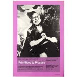 Advertising Poster Royal Academy of Arts Primitives to Picasso