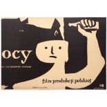 Polish Poster for Film Ocy Poland