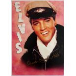 Advertising Poster Elvis - Danske Single Hits