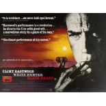 Movie Poster White Hunter, Black Heart Directed by and starring Clint Eastwood