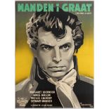 Movie Poster The Man in Grey Danish Poster: Manden I Graat