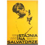 Polish Movie Poster Stall on Salvador Stajnia na Salvatorze