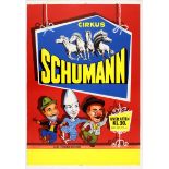 Advertising Poster Cirkus Schumann - Les Francescos