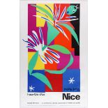 Travel Poster Nice La Danseuse Creole by Matisse Matisse Museum