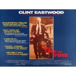 Movie Poster In The Line Of Fire Directed by Wolfgang Petersen and starring Clint Eastwood