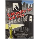 Movie Poster Lady in a Train 5 Minutter for New York