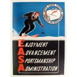 Ski Poster US Eastern Amateur Ski Association