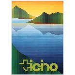 Travel Poster Southern Switzerland Ticino