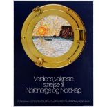 Travel Poster The world's prettiest voyage to Northern Norway and the North Cape