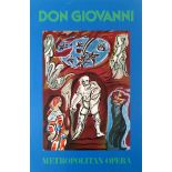 Advertising Poster Don Giovanni Metropolitan Opera