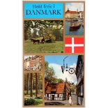 Travel Poster Spend your holiday in Denmark