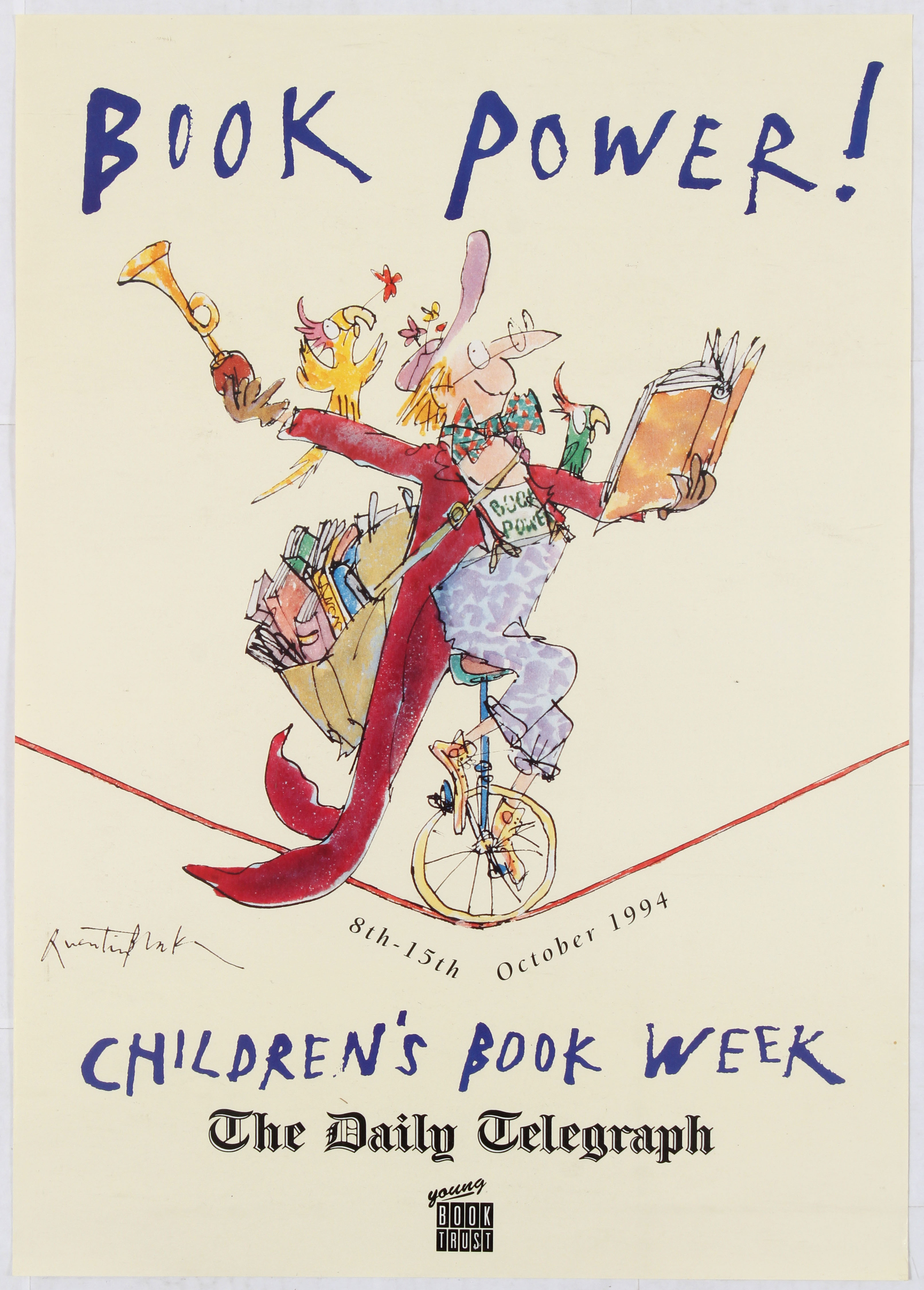 6 Advertising Posters Books British Library Welsh Arts Council - Image 2 of 6