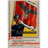 Nazi Propaganda Poster Soldatenbund Third Reich