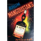 Advertising Poster Rhum Mangoustan's