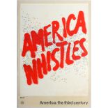 Advertising Poster America Whistles Edward Ruscha