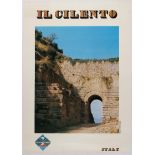 Travel Poster Cilento Campania Italy