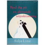 Travel Poster Silja Line invite you on a glittering pleasure cruise Silja Line Cruiseferry Company