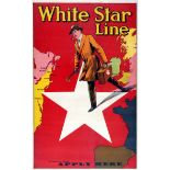 Travel Advertising Poster White Star Line
