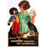 Advertising Poster Andrews Liver Salt Golliwog