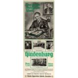 Advertising Poster Hindenburg Cigarette Cards