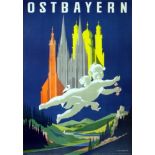 Travel Poster East Bavaria