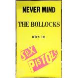 Punk Music Poster Never Mind the Bollocks Sex Pistols UK