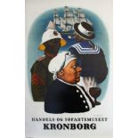 Advertising Poster Kronborg Commercial Maritime Museum