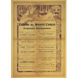 Advertising Poster Casino de Monte Carlo Mucha